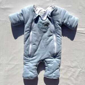 Baby Merlin’s Magic Sleepsuit Baby Small 3-6 Months 12-18 Lbs Blue